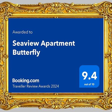 Seaview Apartment Butterfly Napospart Kültér fotó